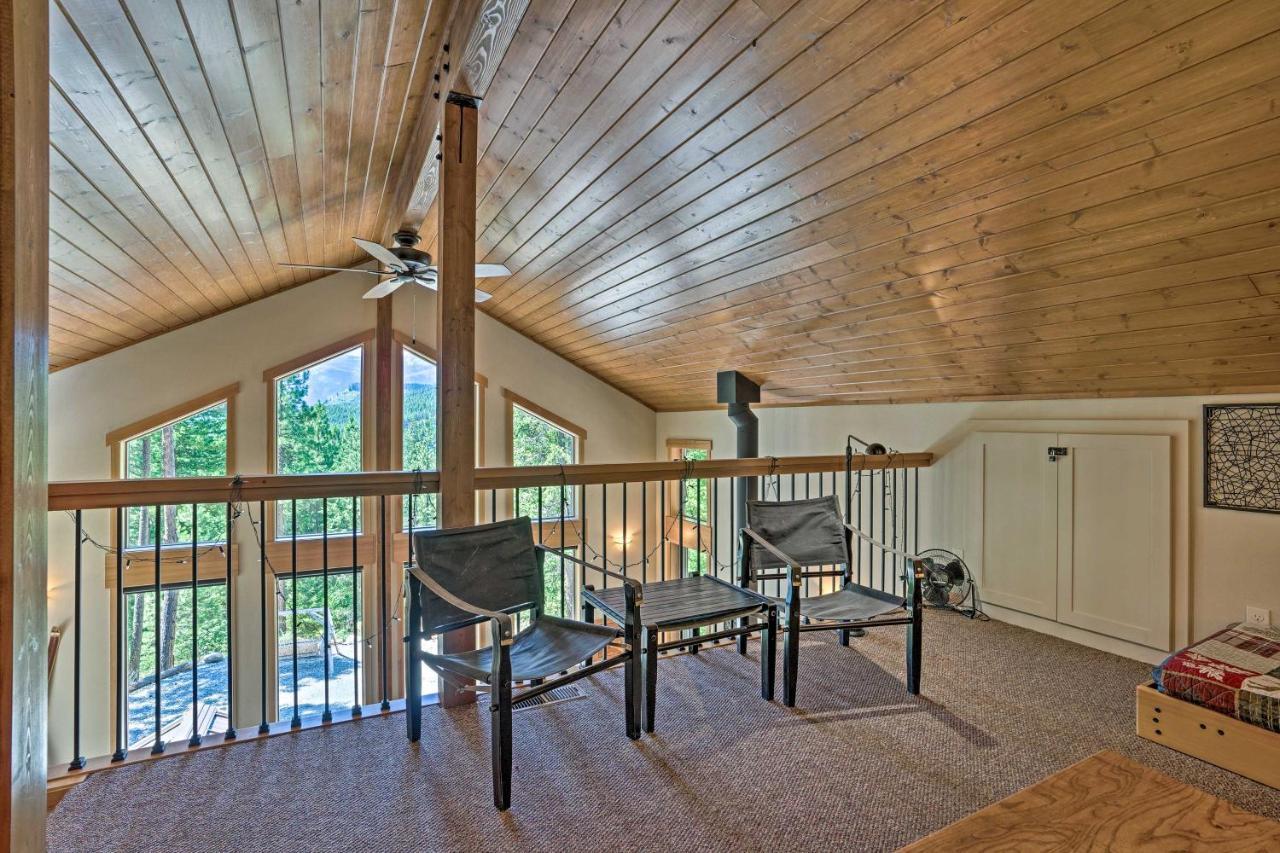 Private Leavenworth Cabin With Mtn Views And Fire Pit Exterior foto