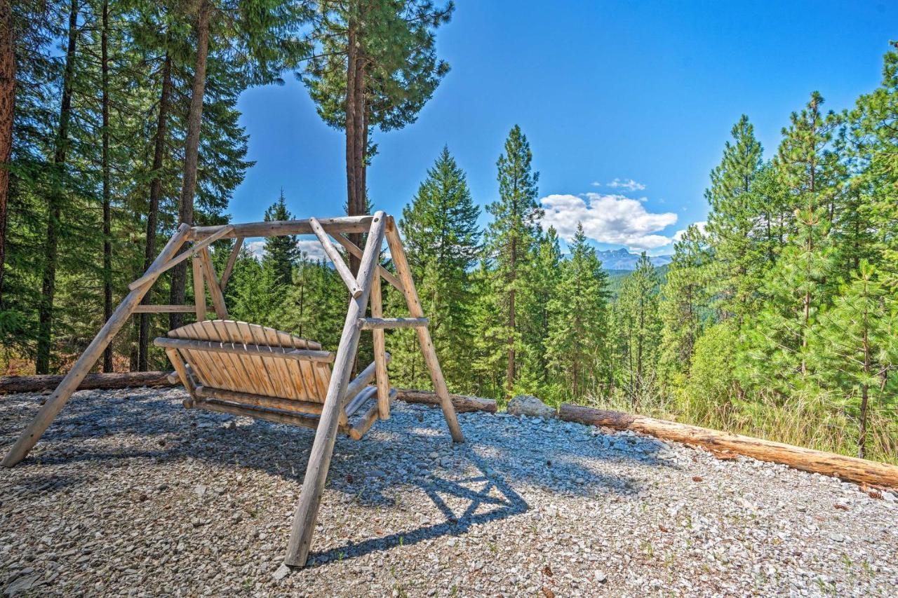 Private Leavenworth Cabin With Mtn Views And Fire Pit Exterior foto