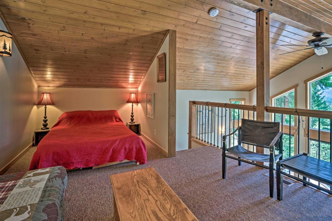 Private Leavenworth Cabin With Mtn Views And Fire Pit Exterior foto